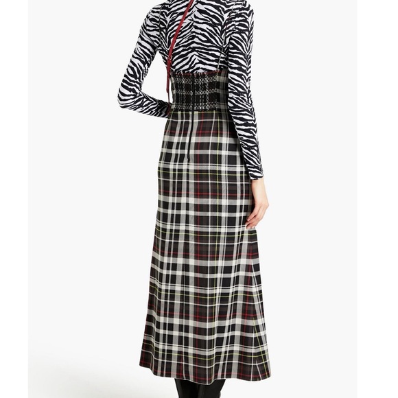 ALICE+OLIVIA SATIN MIDI DRESS - Picture 13 of 16